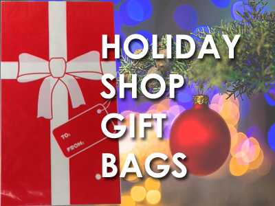 Santa Shop Gift Bags for School Gift Shop Wrapping
