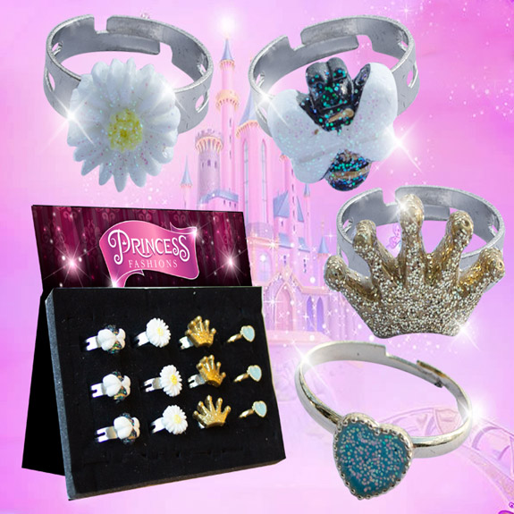 Princess Fashion Ring Assorted - Gifts For Boys & Girls - Buy Holiday Shop Gifts