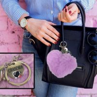 Grandma Plush Heart Key Chain - Grandma Gifts - Buy Holiday Shop Gifts