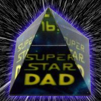Super Star Dad Pyramid - Dad Gifts - Buy Holiday Shop Gifts